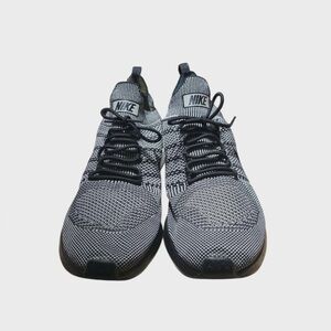 Nike Air Zoom Mariah Flyknit Racer Men's Running Shoe Black White Size 13